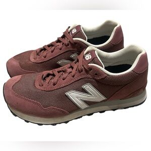 New Balance Women's 515 V3 Sneaker - Washed Burgundy / White Color US Size 8